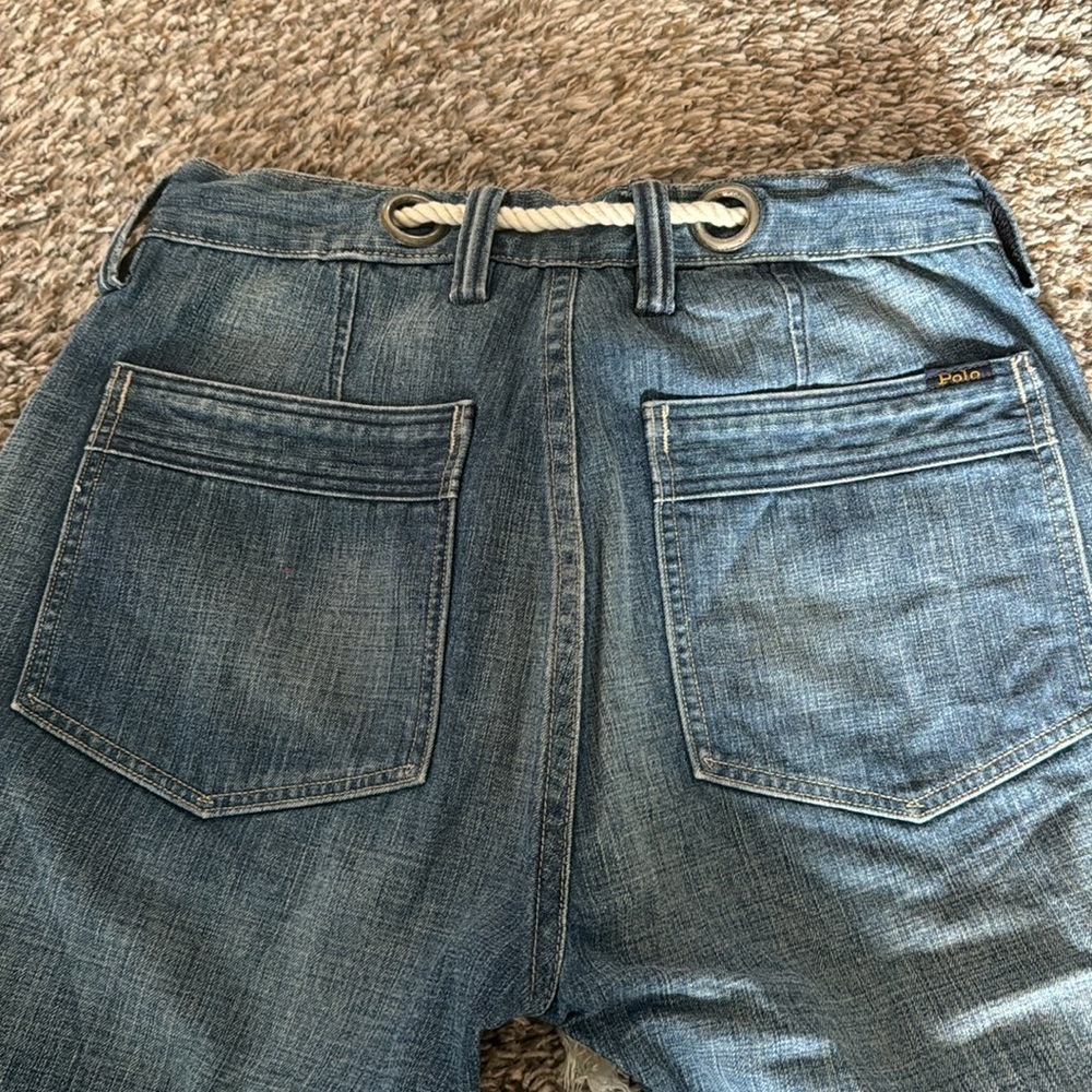 Polo by Ralph Lauren capri pants with rope belt - Picture 6 of 8
